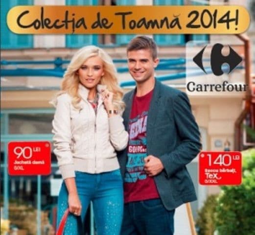 Colecția toamnă TeX 2014, în hipermarketurile Carrefour din țară