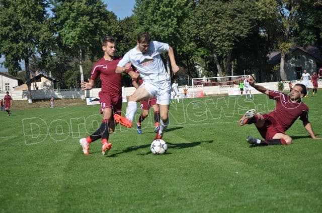 Deși a condus la pauză, FCM Dorohoi a pierdut meciul disputat împotriva celor de la FC Voluntari - FOTO