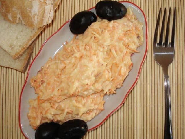 Crudități cu maioneză