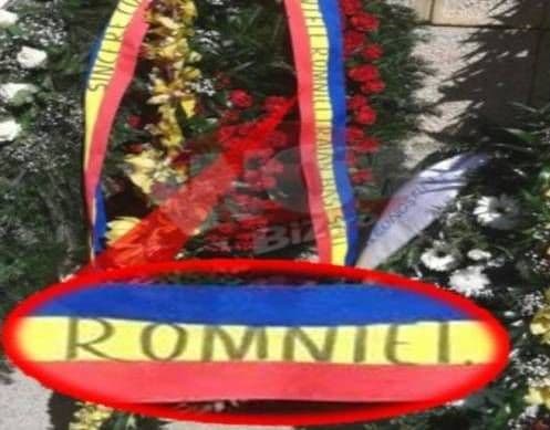 Gafă uriașă pe coroana trimisă în numele lui Băsescu la funeraliile ÎPS Nicolae Corneanu