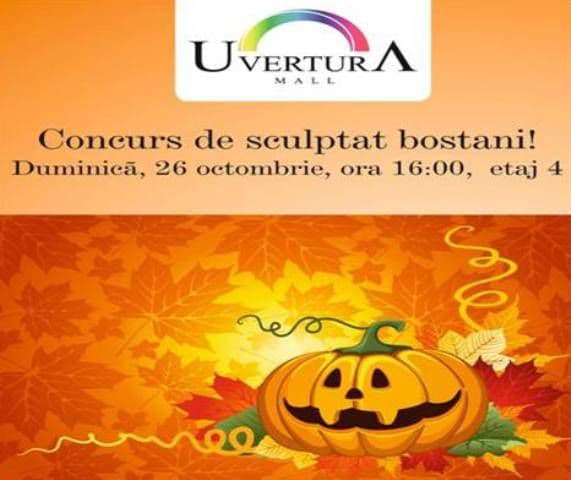 Astăzi la Uvertura Mall: Concurs de sculptat bostani 