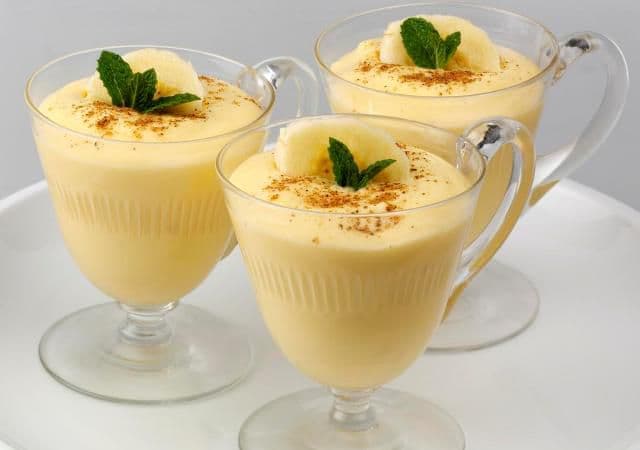 Mousse delicios de banane