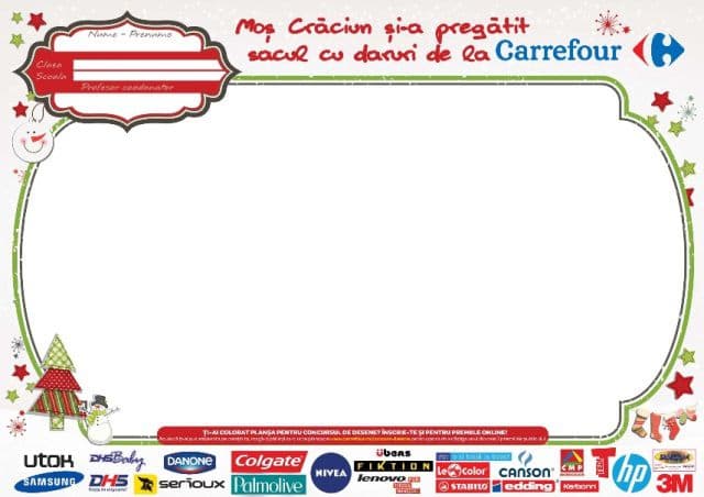 Încep înscrierile la Concursul de Desene Carrefour, acum și în format digital