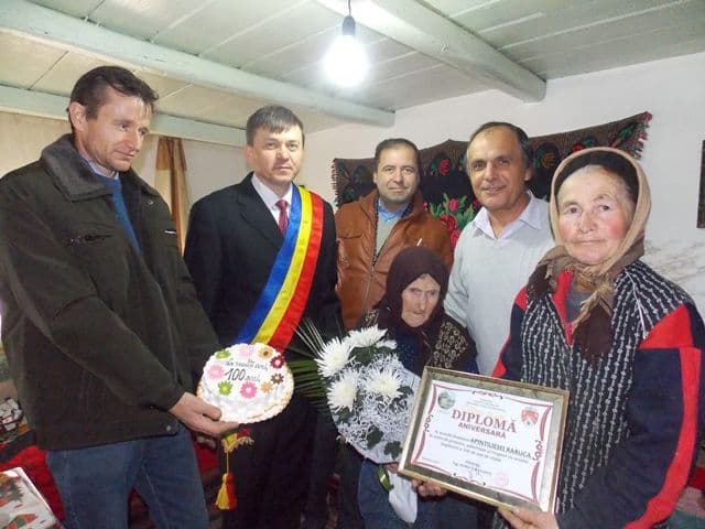 Moment aniversar unic în peisajul local ibăneștean: 100 de ani de viață - FOTO