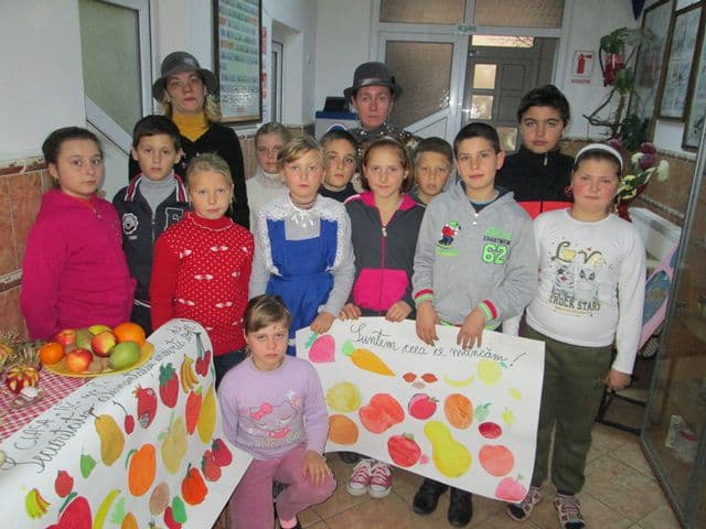 Săptămâna Educaţiei Globale - Securitatea Alimentației la Şcoala Gimnazială „Dimitrie Pompeiu” Broscăuţi - FOTO