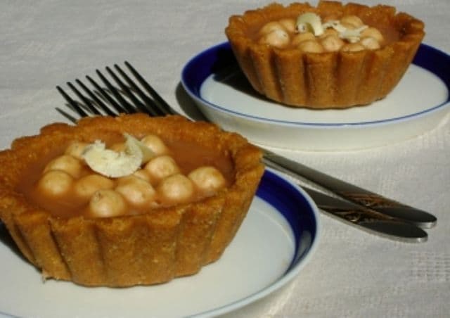 Minitarte cu caramel