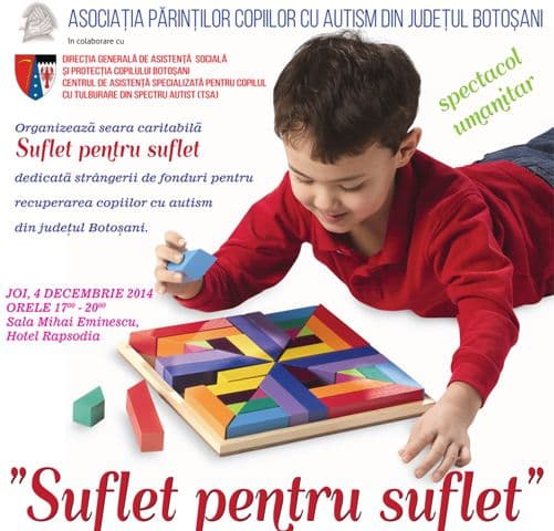 Iată, a venit şi Moşul! „Sufltet pentru suflet” - Eveniment caritabil la Botoșani