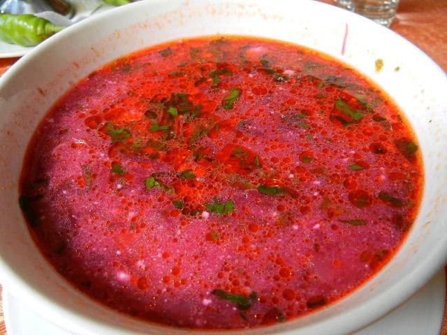 Borș de sfeclă roșie