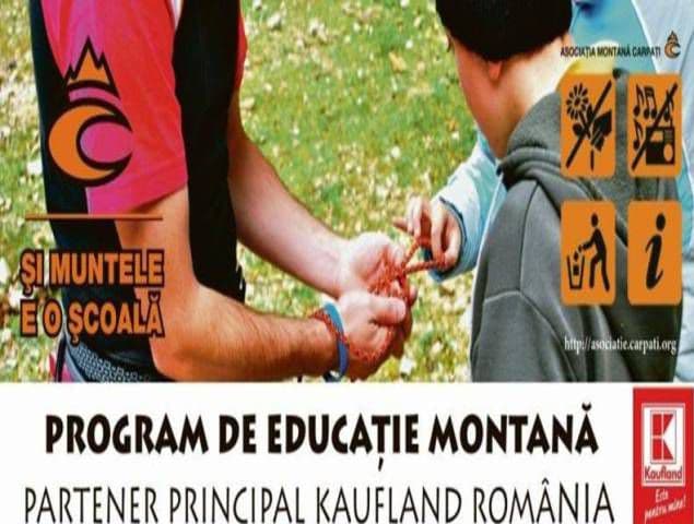 Educație Montană în școli, conștientizare și informare - Mesajul a ajuns și în școli din județul Botoșani