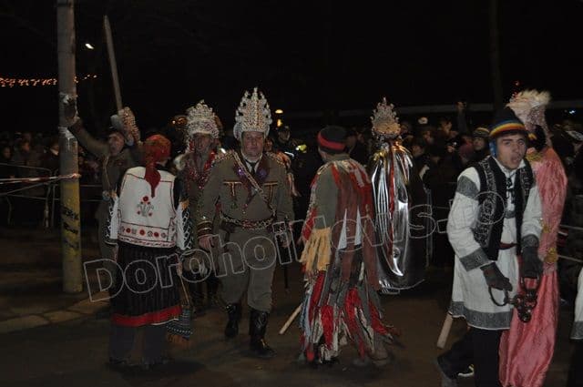 Parada Formatiilor de Datini si Obiceiuri 2013 Dorohoi_Banda Trestiana_01