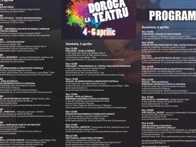 Program doroga la teatru