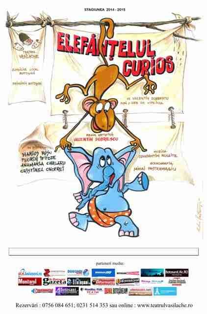 Afis Elefantelul curios
