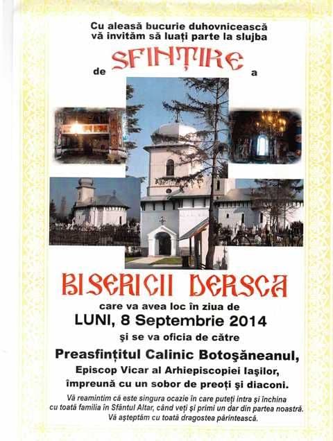 Sfintire Biserica Dersca_2