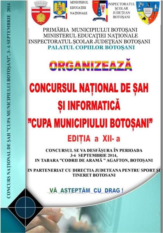 Cupa Municipiului Botosani 2014