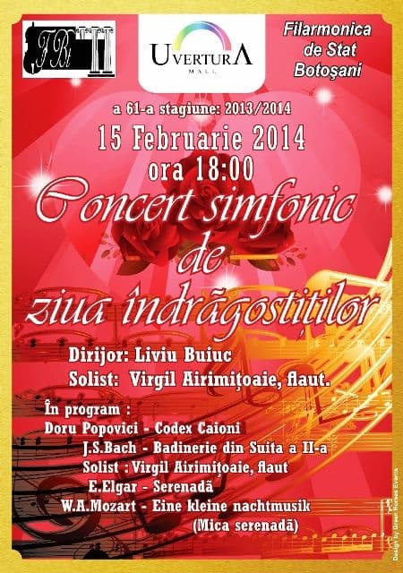 Concert de Ziua indragostitilor