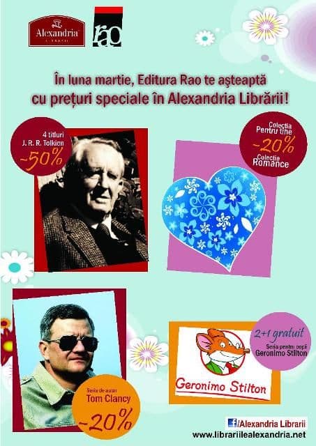 Alexandria Librarii Promotie Rao martie 2014
