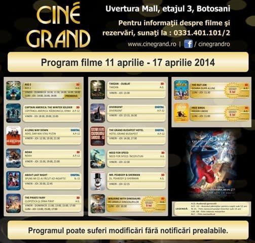 Cine Grand 11-17 aprilie