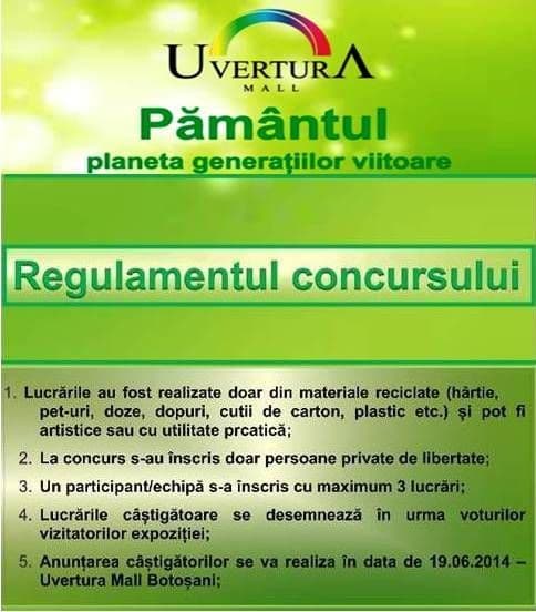 Regulamentul Concursului - Invitatie la reciclare