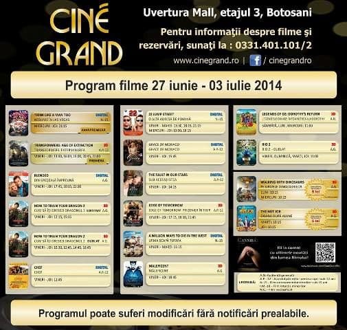 cine grand 27 iunie 3 iulie