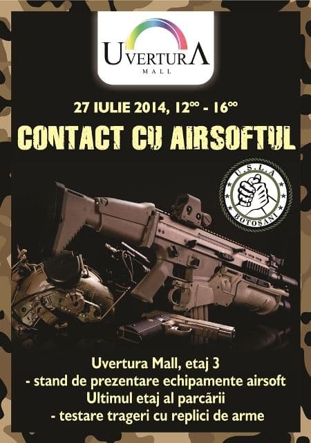 Airsoft la Uvertura Mall