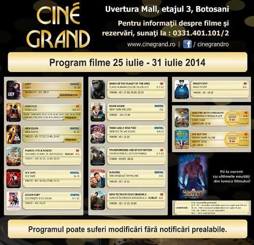 Cine grand 24-31 iulie