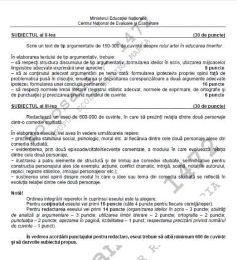 Simulare BAC_Clasa XI_uman_pag2