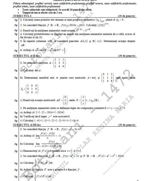 XII_Matematica_tehnologic