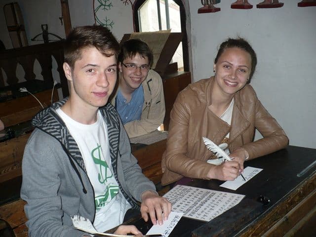 elevii Liceului Regina Maria Dorohoi proiect în Polonia005