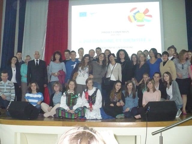 elevii Liceului Regina Maria Dorohoi proiect în Polonia008