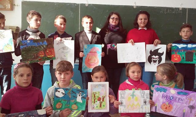 Halloween la Scoala Dimitrie Romanescu Dorohoi04