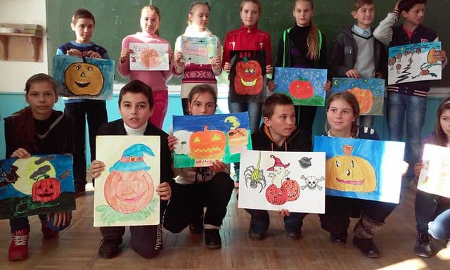 Halloween la Scoala Dimitrie Romanescu Dorohoi06