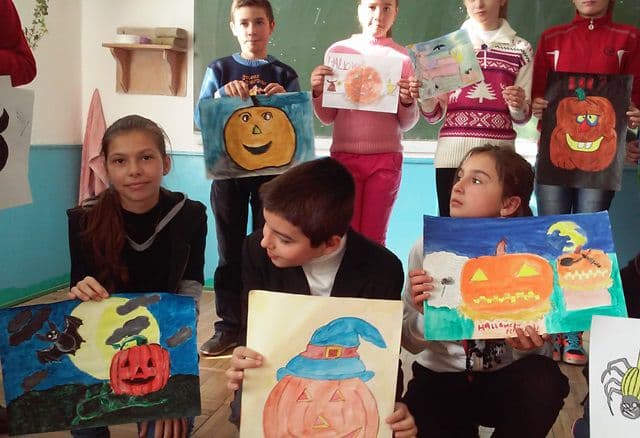 Halloween la Scoala Dimitrie Romanescu Dorohoi07