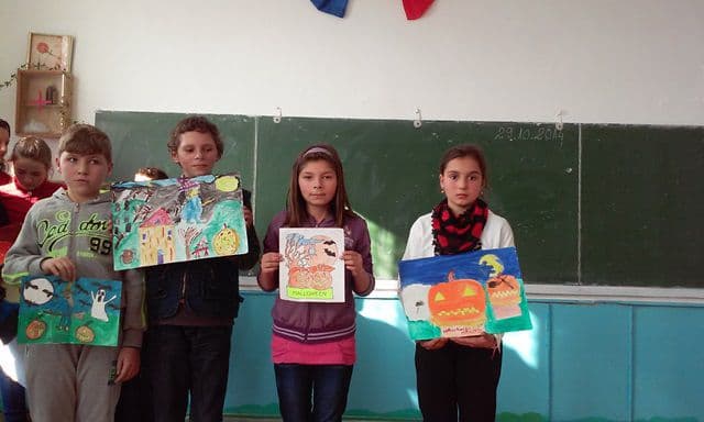 Halloween la Scoala Dimitrie Romanescu Dorohoi10