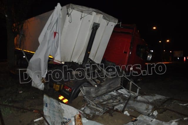 TIR care se indrepta spre Dorohoi scapat de sub control_03
