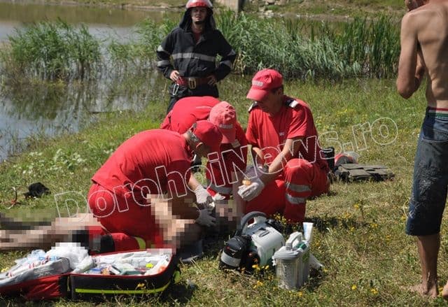 Barbat inecat in iazul polonic din Dorohoi_03