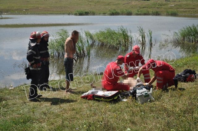 Barbat inecat in iazul polonic din Dorohoi_04