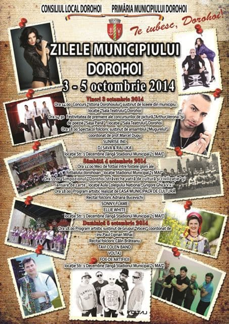 Zilele dorohoiului 2014