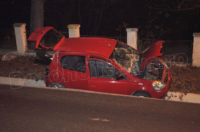 Accident la iesirea din Dorohoi_02