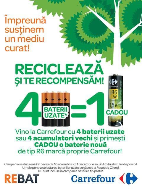 Program reciclare baterii