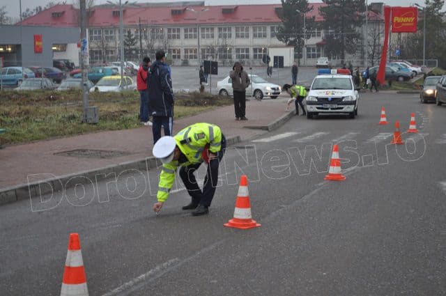 Accident pe Bulevardul Victoriei din Dorohoi_01