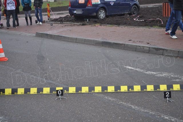 Accident pe Bulevardul Victoriei din Dorohoi_06