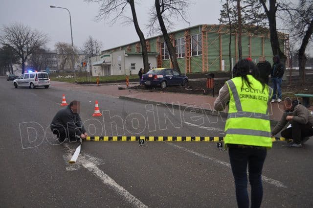 Accident pe Bulevardul Victoriei din Dorohoi_07