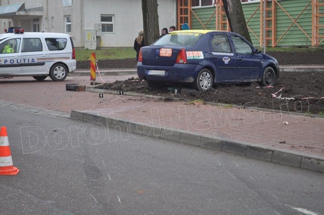 Accident pe Bulevardul Victoriei din Dorohoi_09