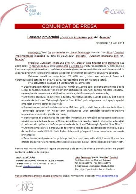 Proiect_Comunicat oficial