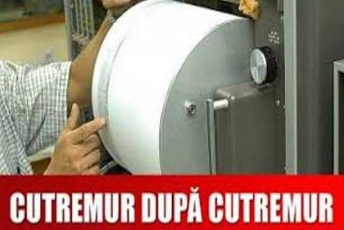 Cutremur în România, sâmbătă dimineaţă. A fost cel mai puternic din ultimele săptămâni