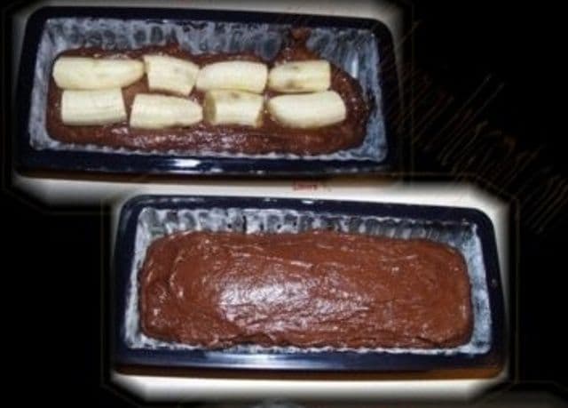 Chec de cacao cu banane