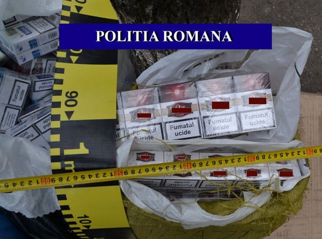 Update percheziții: Peste 49.000 de ţigarete şi aproape o jumătate de tonă de băuturi alcoolice confiscate de poliţişti