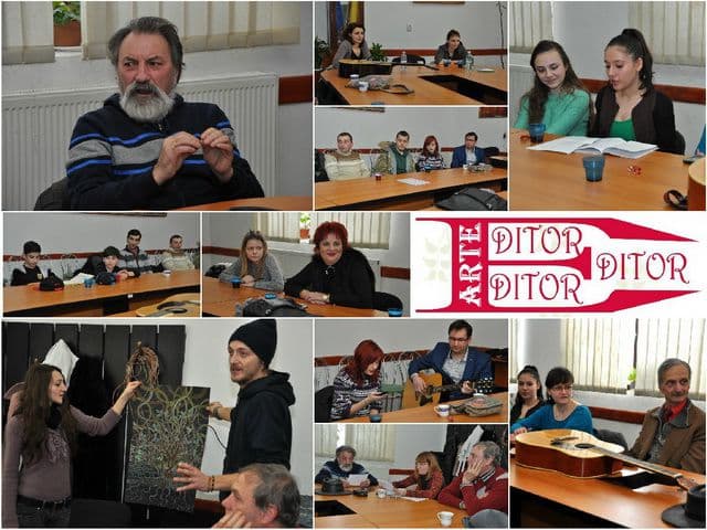 Cenaclul EDITOR – emoţii ascunse şi zâmbete senine la Casa Municipală de Cultură, Dorohoi  - Galerie  FOTO