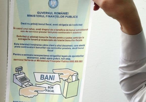 Atenție comercianți! Cum arată afişul de atenţionare ce trebuie postat la loc vizibil. Gratis dacă nu primim bon fiscal