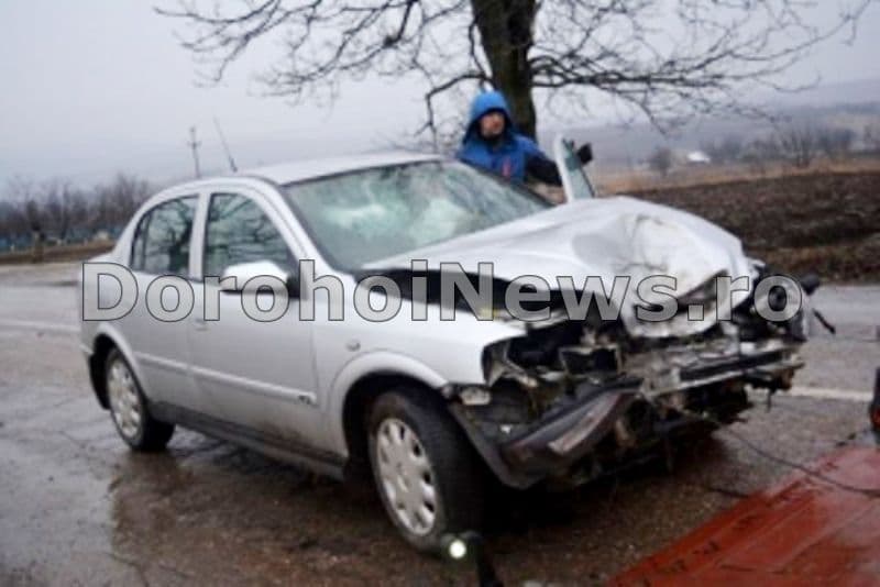 Un câine a băgat în spital o femeie! Accident rutier violent produs pe drumul Dorohoi-Botoșani 